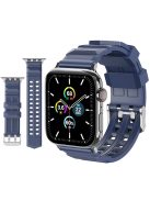 AHASTYLE WA12 Silicone Band for Apple Watch Series 10 42mm / 9 8 7 41mm / SE (2023) SE (2022) SE 6 5 4 40mm / 3 2 1 38mm Adjustable Watch Strap - Blue