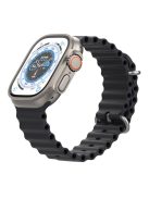 AHASTYLE WG102 for Apple Watch 10 46mm / Ultra 2 / Ultra 49mm / 9 8 7 45mm / SE (2023) SE (2022) SE 6 5 4 44mm / 3 2 1 42mm Watch Strap - Black