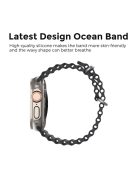 AHASTYLE WG102 for Apple Watch 10 46mm / Ultra 2 / Ultra 49mm / 9 8 7 45mm / SE (2023) SE (2022) SE 6 5 4 44mm / 3 2 1 42mm Watch Strap - Black