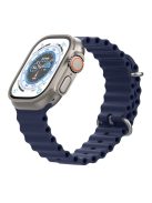 AHASTYLE WG102 for Apple Watch 10 46mm / Ultra 2 / Ultra 49mm / 9 8 7 45mm / SE (2023) SE (2022) SE 6 5 4 44mm / 3 2 1 42mm Watch Strap - Midnight Blue