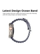 AHASTYLE WG102 for Apple Watch 10 46mm / Ultra 2 / Ultra 49mm / 9 8 7 45mm / SE (2023) SE (2022) SE 6 5 4 44mm / 3 2 1 42mm Watch Strap - Midnight Blue