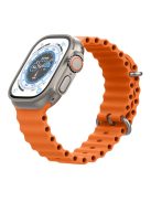 AHASTYLE WG102 for Apple Watch 10 46mm / Ultra 2 / Ultra 49mm / 9 8 7 45mm / SE (2023) SE (2022) SE 6 5 4 44mm / 3 2 1 42mm Watch Strap - Orange