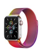 AHASTYLE WG42-1 For Apple Watch 10 46mm / Ultra 2 / Ultra 49mm / 9 8 7 45mm / SE (2023) SE (2022) SE 6 5 4 44mm / 3 2 1 42mm Milanese Wrist Band - Multi-Color