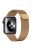 AHASTYLE WG42-1 For Apple Watch 10 46mm / Ultra 2 / Ultra 49mm / 9 8 7 45mm / SE (2023) SE (2022) SE 6 5 4 44mm / 3 2 1 42mm Milanese Wrist Band - Rose Gold