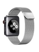 AHASTYLE WG42-1 For Apple Watch 10 46mm / Ultra 2 / Ultra 49mm / 9 8 7 45mm / SE (2023) SE (2022) SE 6 5 4 44mm / 3 2 1 42mm Milanese Wrist Band - Silver