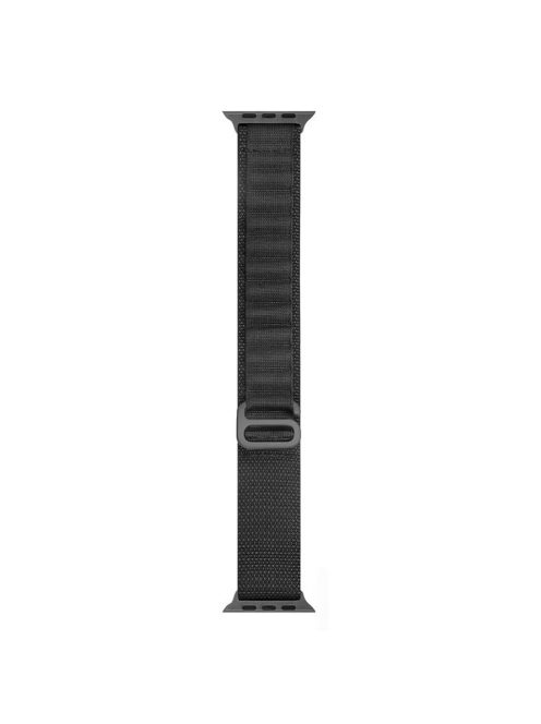 AHASTYLE WG97 Braided Nylon Strap For Apple Watch Series 10 42mm / 9 8 7 41mm / SE (2023) SE (2022) SE 6 5 4 40mm / 3 2 1 38mm - Black