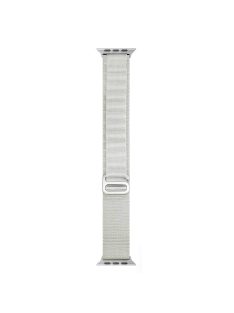   AHASTYLE WG97 Braided Nylon Strap For Apple Watch Series 10 42mm / 9 8 7 41mm / SE (2023) SE (2022) SE 6 5 4 40mm / 3 2 1 38mm - White