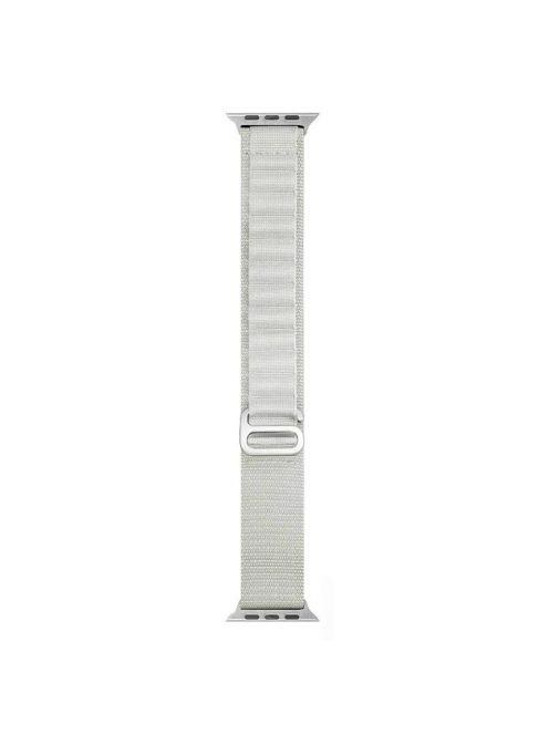 AHASTYLE WG97 Braided Nylon Strap For Apple Watch Series 10 42mm / 9 8 7 41mm / SE (2023) SE (2022) SE 6 5 4 40mm / 3 2 1 38mm - White