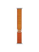 AHASTYLE WG97 For Apple Watch 10 46mm / Ultra 2 / Ultra 49mm / 9 8 7 45mm / SE (2023) SE (2022) SE 6 5 4 44mm / 3 2 1 42mm Woven Nylon Band - Orange