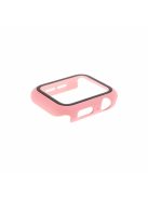 All Around Hard PC Protective Cover Built-in Screen Protector for Apple Watch Series 4/5/6/SE 40mm - Pink