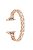 Alloy Watch Strap for Apple Watch Series 10 46mm / Ultra 2 Ultra 49mm /  Series 9 8 7 45mm / 6 5 4 SE (2023) SE (2022) SE 44mm / 3 2 1 42mm , Rhinestone Decor Watch Band - Rose Gold