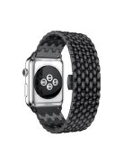 Aluminum Alloy Watch Band Strap for Apple Watch Series 10 42mm / 9 8 7 41mm / SE (2023) SE (2022) SE 6 5 4 40mm / 3 2 1 38mm - Black