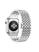 Aluminum Alloy Watch Band Strap for Apple Watch Series 10 42mm / 9 8 7 41mm / SE (2023) SE (2022) SE 6 5 4 40mm / 3 2 1 38mm - Silver