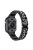 Aluminum Alloy Watch Strap Rhinestone Decor for Apple Watch Series 10 42mm / 9 8 7 41mm / SE (2023) SE (2022) SE 6 5 4 40mm / 3 2 1 38mm - Black