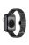 Apple Watch Series 10 42mm / 9 8 7 41mm / SE (2023) SE (2022) SE 6 5 4 40mm / 3 2 1 38mm Titanium Metal Wrist Watch Band - Black