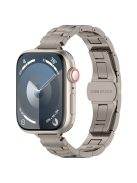 Apple Watch Series 10 42mm / 9 8 7 41mm / SE (2023) SE (2022) SE 6 5 4 40mm / 3 2 1 38mm Titanium Metal Wrist Watch Band - Titanium