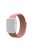 Assorted Colors Nylon Loop Fastener  Watch Strap for Apple Watch Series 10 46mm / Ultra 2 Ultra 49mm / 9 8 7 45mm / SE (2023) SE (2022) SE 6 5 4 44mm / 3 2 1 42mm - Pink / Light Brown