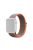 Assorted Colors Nylon Loop Fastener Smart Watch Strap for Apple Watch Series 10 42mm / 9 8 7 41mm / SE (2023) SE (2022) SE 6 5 4 40mm / 3 2 1 38mm - Grey / Light Brown