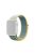 Assorted Colors Nylon Loop Fastener Smart Watch Strap for Apple Watch Series 10 42mm / 9 8 7 41mm / SE (2023) SE (2022) SE 6 5 4 40mm / 3 2 1 38mm - Light Blue / Light Grey