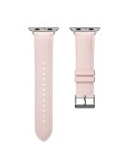 AW 22mm Watch Strap for Apple Watch Series 10 42mm / 9 8 7 41mm / SE (2023) SE (2022) SE 6 5 4 40mm / 3 2 1 38mm TPU Stitching Watchband - Pink