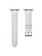 AW 22mm Watch Strap for Apple Watch Series 10 42mm / 9 8 7 41mm / SE (2023) SE (2022) SE 6 5 4 40mm / 3 2 1 38mm TPU Stitching Watchband - Starlight