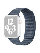 AW Magnetic Watch Band for Apple Watch Series 10 46mm / Ultra 2 Ultra 49mm /  Series 9 8 7 45mm / 6 5 4 SE (2023) SE (2022) SE 44mm / 3 2 1 42mm Denim Wrist Strap - Baby Blue