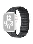 AW Magnetic Watch Band for Apple Watch Series 10 46mm / Ultra 2 Ultra 49mm /  Series 9 8 7 45mm / 6 5 4 SE (2023) SE (2022) SE 44mm / 3 2 1 42mm Denim Wrist Strap - Black