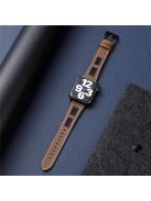 Band For Apple Watch Series 10 42mm / 9 8 7 41mm / 6 5 4 SE (2022) SE (2023) SE 40mm / 3 2 1 38mm Genuine Cow Leather Strap - Coffee