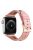 Band For Apple Watch Series 10 42mm / 9 8 7 41mm / 6 5 4 SE (2022) SE (2023) SE 40mm / 3 2 1 38mm Genuine Cow Leather Strap - Pink