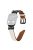 Black Buckle Watch Band for Apple Watch Series 10 42mm / 9 8 7 41mm / SE (2023) SE (2022) SE 6 5 4 40mm / 3 2 1 38mm - Apricot