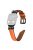 Black Buckle Watch Band for Apple Watch Series 10 42mm / 9 8 7 41mm / SE (2023) SE (2022) SE 6 5 4 40mm / 3 2 1 38mm - Orange