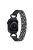 Bling Band Watch Strap for Apple Watch Series 10 42mm / 9 8 7 41mm / SE (2023) SE (2022) SE 6 5 4 40mm / 3 2 1 38mm Rhinestone Decor Stainless Steel 5-Bead Watch Strap - Black