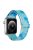 Braided Band for Apple Watch Series 10 46mm / Ultra 2 Ultra 49mm /  Series 9 8 7 45mm / 6 5 4 SE (2023) SE (2022) SE 44mm / 3 2 1 42mm Nylon Pattern Wristband - Ocean Blue