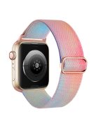 Braided Band for Apple Watch Series 10 46mm / Ultra 2 Ultra 49mm /  Series 9 8 7 45mm / 6 5 4 SE (2023) SE (2022) SE 44mm / 3 2 1 42mm Nylon Pattern Wristband - Phantom Aurora