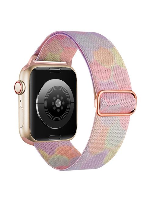 Braided Band for Apple Watch Series 10 46mm / Ultra 2 Ultra 49mm /  Series 9 8 7 45mm / 6 5 4 SE (2023) SE (2022) SE 44mm / 3 2 1 42mm Nylon Pattern Wristband - Phantom Bubble