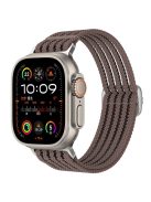 Breathable Nylon Strap for Apple Watch 10 46mm / Ultra 2 / Ultra 49mm / 9 8 7 45mm / SE (2023) SE (2022) SE 6 5 4 44mm / 3 2 1 42mm Wrist Band - Smoky Purple