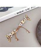 Butterfly Beads Bracelet Strap for Apple Watch Series 10 42mm / 9 8 7 41mm / SE (2023) SE (2022) SE 6 5 4 40mm / 3 2 1 38mm Adjustable Watch Strap - Gold