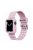 Carbon Fiber Texture 20mm Soft TPU Watch Band Skin-Friendly Band Strap for Apple Watch Series 7 45mm - Pink