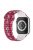 Christmas Pattern Printing Smart Watch Band Silicone Wrist Strap for Apple Watch Series 10 42mm / 9 8 7 41mm / 6 5 4 SE SE (2022) SE (2023) 40mm / 3 2 1 38mm, Size L - Snowflake / Plaid