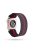 Color Matching Nylon Watch Band for Apple Watch Series 8 45mm / Ultra 49mm / Ultra 2 49mm / Series 9 45mm / SE (2023) 44mm / 7 45mm / Series 6 / SE / SE (2022) 44m / 5 / 4 44mm / Series 3 2 1 Watch 42mm - Black / Red