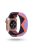 Color Matching Nylon Watch Band for Apple Watch Series 8 45mm / Ultra 49mm / Ultra 2 49mm / Series 9 45mm / SE (2023) 44mm / 7 45mm / Series 6 / SE / SE (2022) 44m / 5 / 4 44mm / Series 3 2 1 Watch 42mm - Multi-color