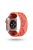 Color Matching Nylon Watch Band for Apple Watch Series 8 45mm / Ultra 49mm / Ultra 2 49mm / Series 9 45mm / SE (2023) 44mm / 7 45mm / Series 6 / SE / SE (2022) 44m / 5 / 4 44mm / Series 3 2 1 Watch 42mm - Orange