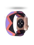 Color Matching Printing Nylon Watch Band for Apple Watch Series 10 42mm / 9 8 7 41mm / 6 5 4 SE SE (2022) SE (2023) 40mm / 3 2 1 38mm - Multi-Color