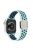 Colorful Silicone Watch Strap for Apple Watch Series 10 42mm / 9 8 7 41mm / 6 5 4 SE SE (2022) SE (2023) 40mm / 3 2 1 38mm - Green / Blue