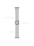 Colorful Silicone Watch Strap for Apple Watch Series 10 42mm / 9 8 7 41mm / 6 5 4 SE SE (2022) SE (2023) 40mm / 3 2 1 38mm - Grey / White