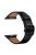 DS Style Genuine Leather Watch Band for Apple Watch Ultra 49mm / Ultra 2 49mm / Series 9 45mm / SE (2023) 44mm / Series 8 / 7 45mm / Series 6 / SE / SE (2022) 44m / 5 / 4 44mm / Series 1 / 2 / 3 42mm - Black