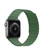 Dual Color Silicone Smart Watch Band for Apple Watch Series 10 42mm / 9 8 7 41mm / 6 5 4 SE SE (2022) SE (2023) 40mm / 3 2 1 38mm - Green