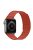 Dual Color Silicone Smart Watch Band for Apple Watch Series 10 42mm / 9 8 7 41mm / 6 5 4 SE SE (2022) SE (2023) 40mm / 3 2 1 38mm - Red