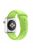 Dual Pin Buckle Silicone Watch Strap for Apple Watch Series 10 42mm / 9 8 7 41mm / SE (2023) SE (2022) SE 6 5 4 40mm / 3 2 1 38mm - Green