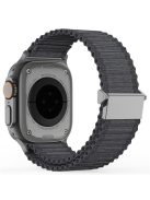 DUX DUCIS For Apple Watch 10 46mm / Ultra 2 / Ultra 49mm / 9 8 7 45mm / SE (2023) SE (2022) SE 6 5 4 44mm / 3 2 1 42mm Nylon Watch Band - Dark Grey